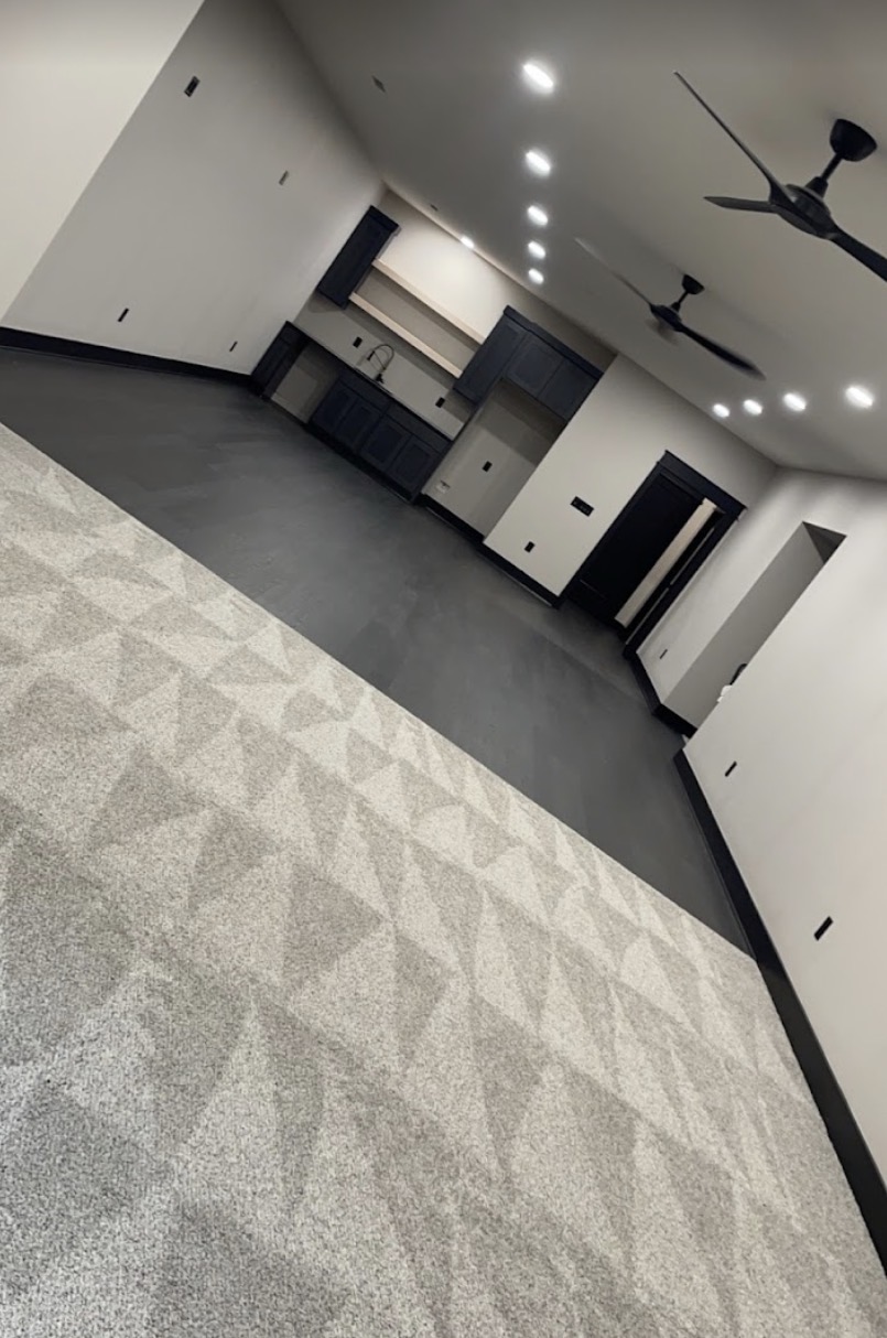 New Carpet & Cabinet Detail by ICT Post Construction Cleaning in Wichita