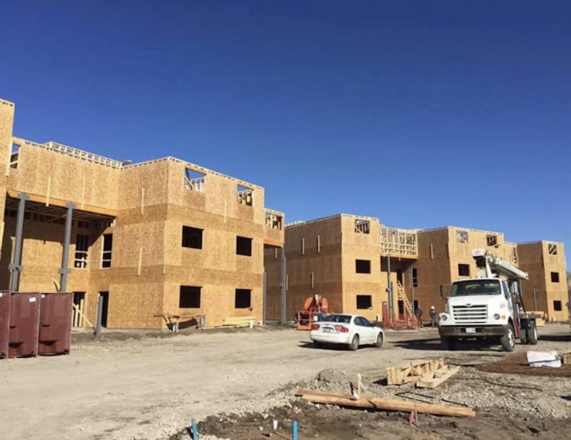 Multi-Family Framing Stage by ICT Post Construction Cleaning in Wichita